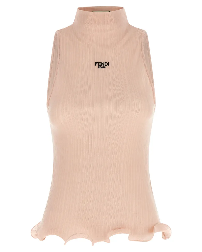 Fendi zerzauste oben Pink