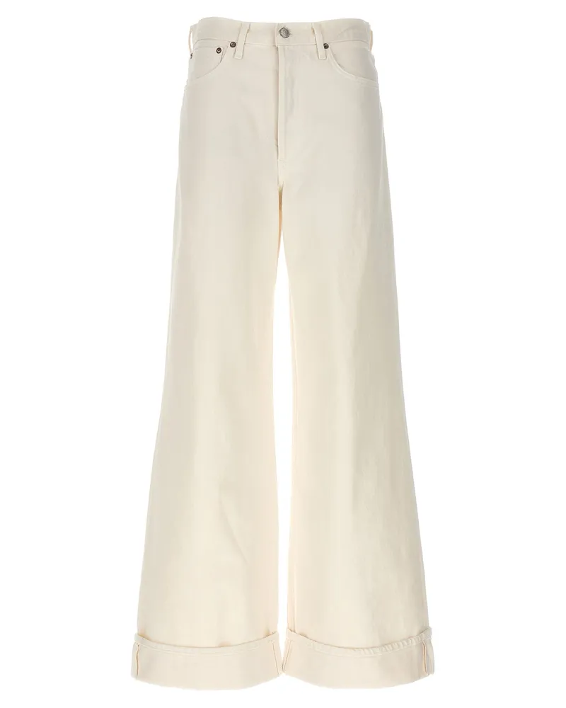 AGOLDE Dame' Jeans White