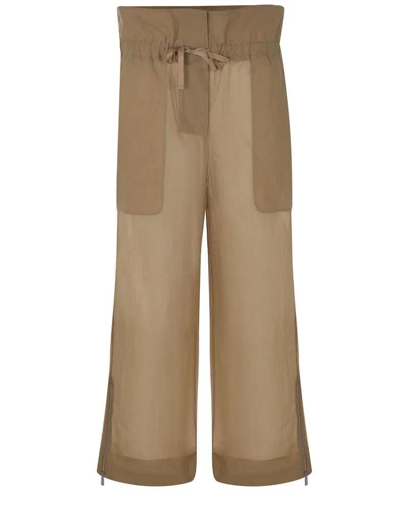 Pinko Jemand" Hosen aus Nylon Brown