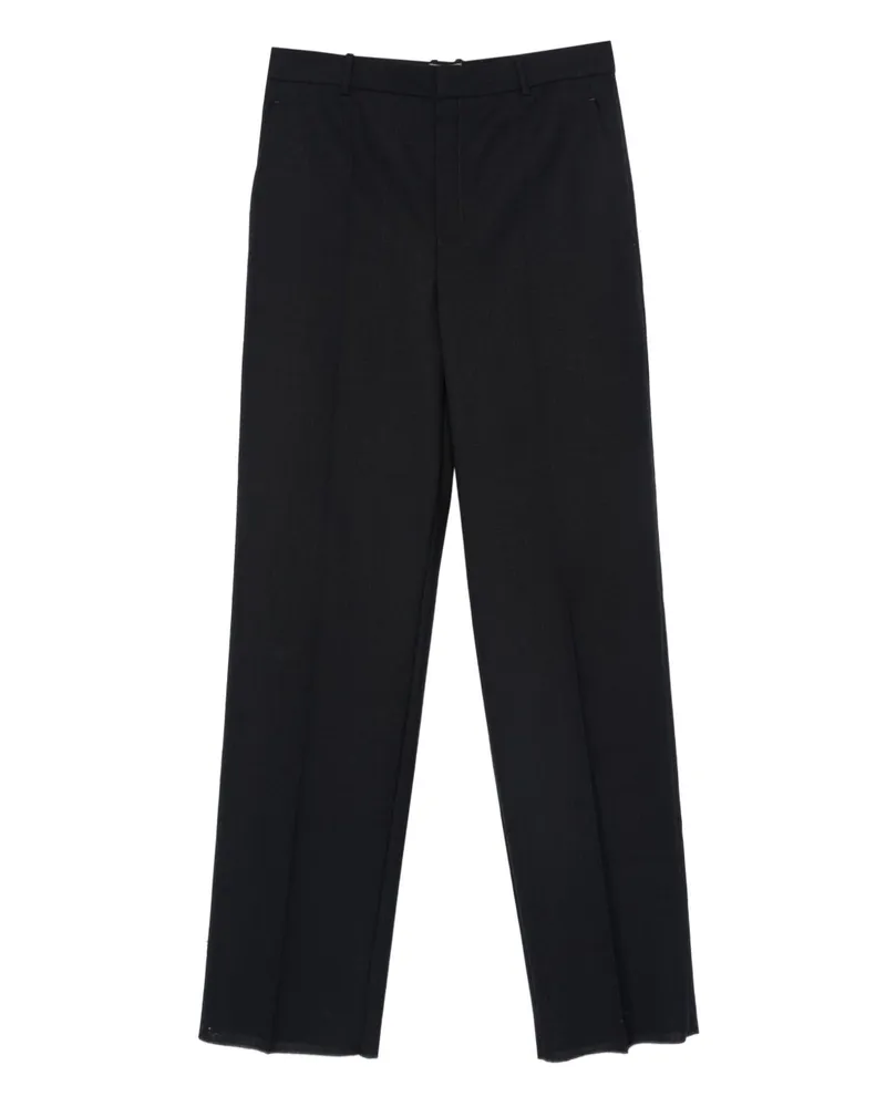 Saint Laurent Wollhose Blue