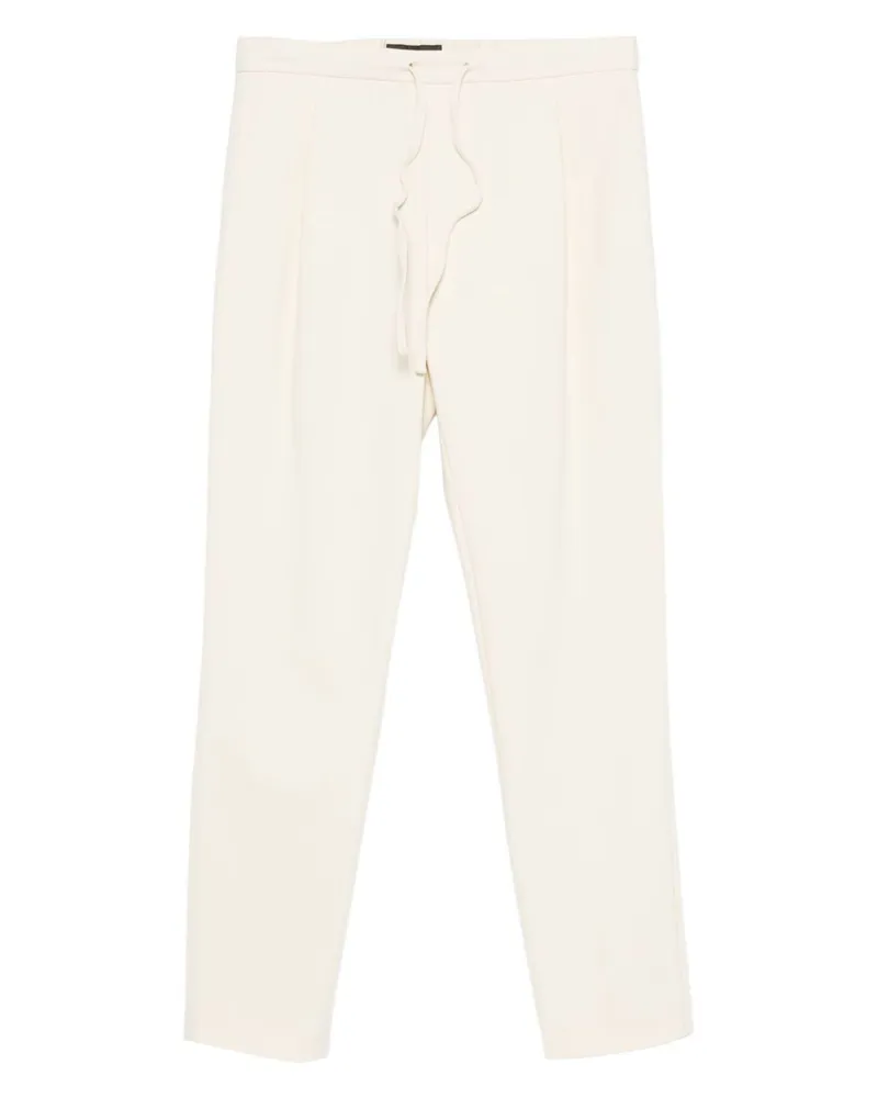 Fabiana Filippi Slim Drawschnellstringhose Beige