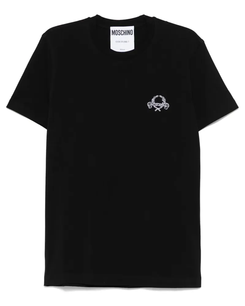 Moschino T -Shirt mit Stickerei 1555