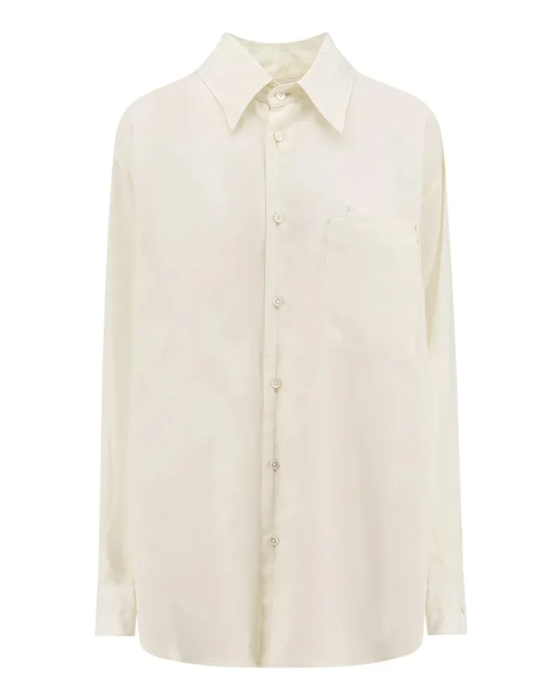 Christophe Lemaire Lemaire Long Sleeve Top White