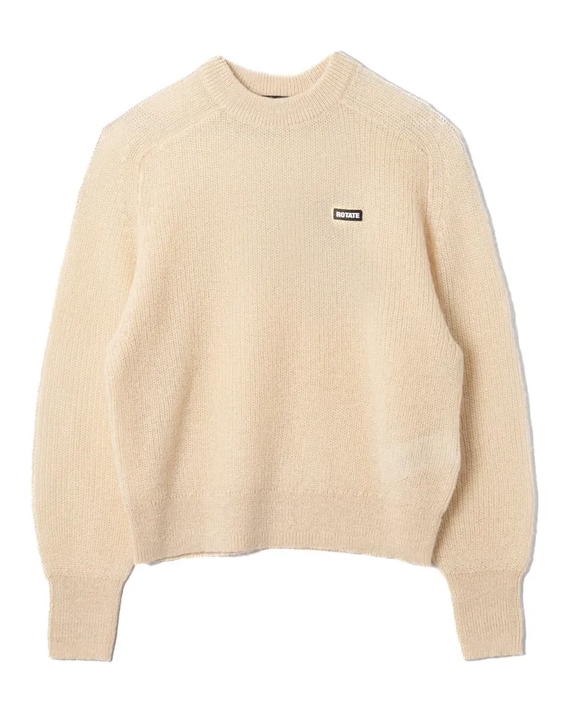 ROTATE Birger Christensen Sweatern beige drehen Beige