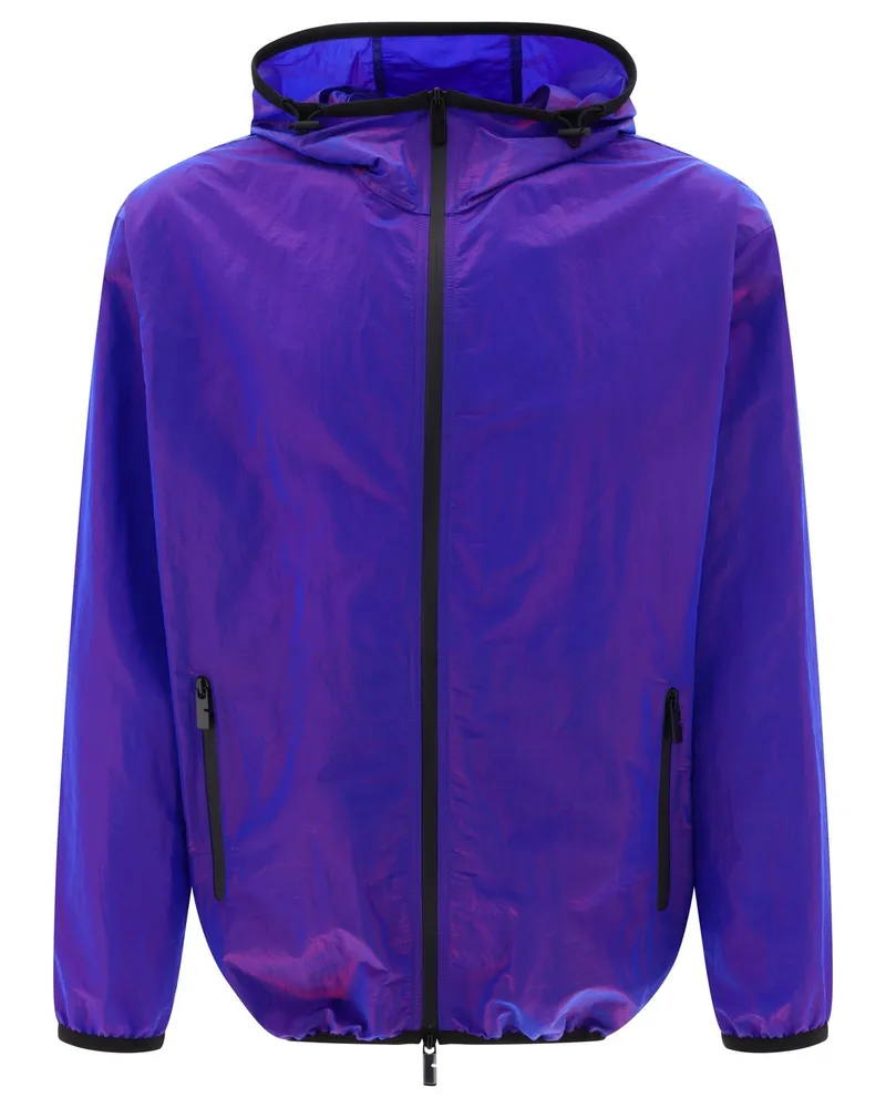 Burberry Irisierende leichte Jacke Purple