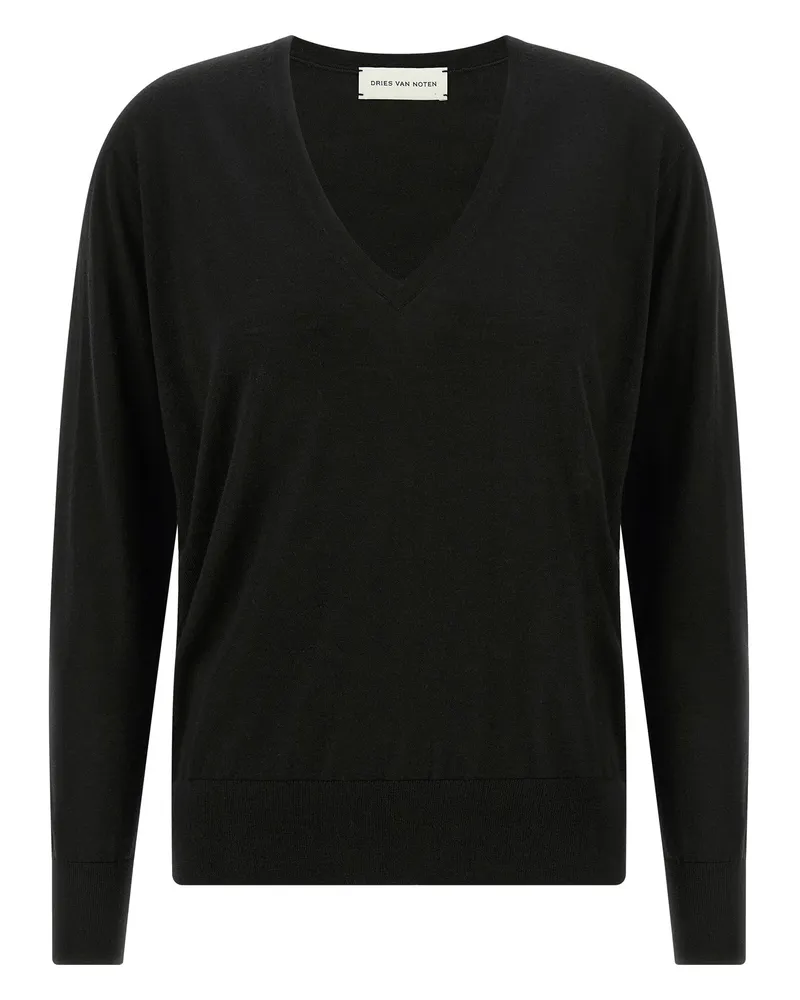 Dries van Noten Dries Van Note 'Tuomas' Pullover Black
