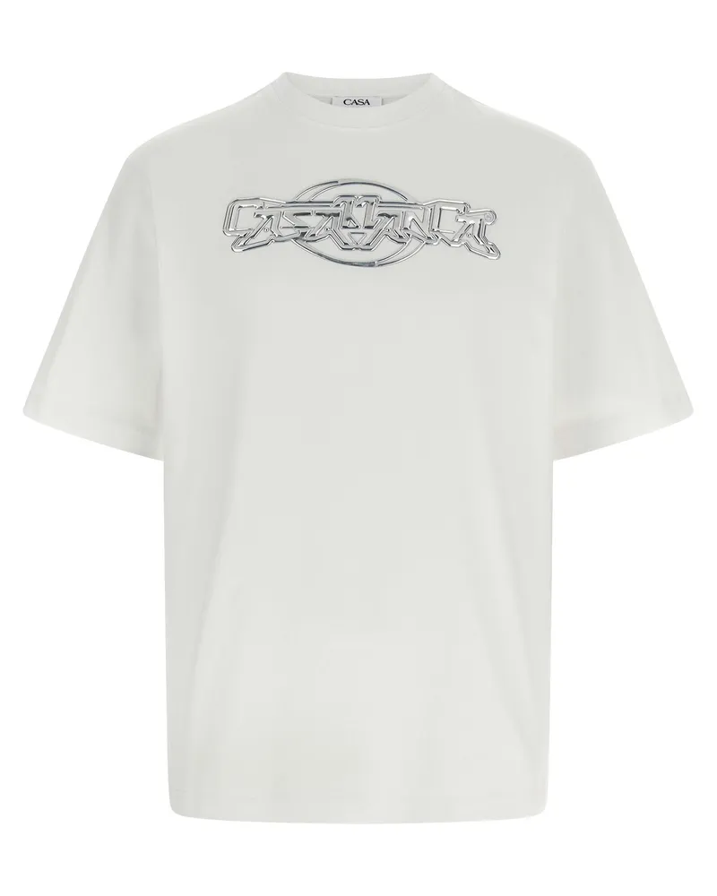 Casablanca Paris Casablanca Chrome' T -Shirt White
