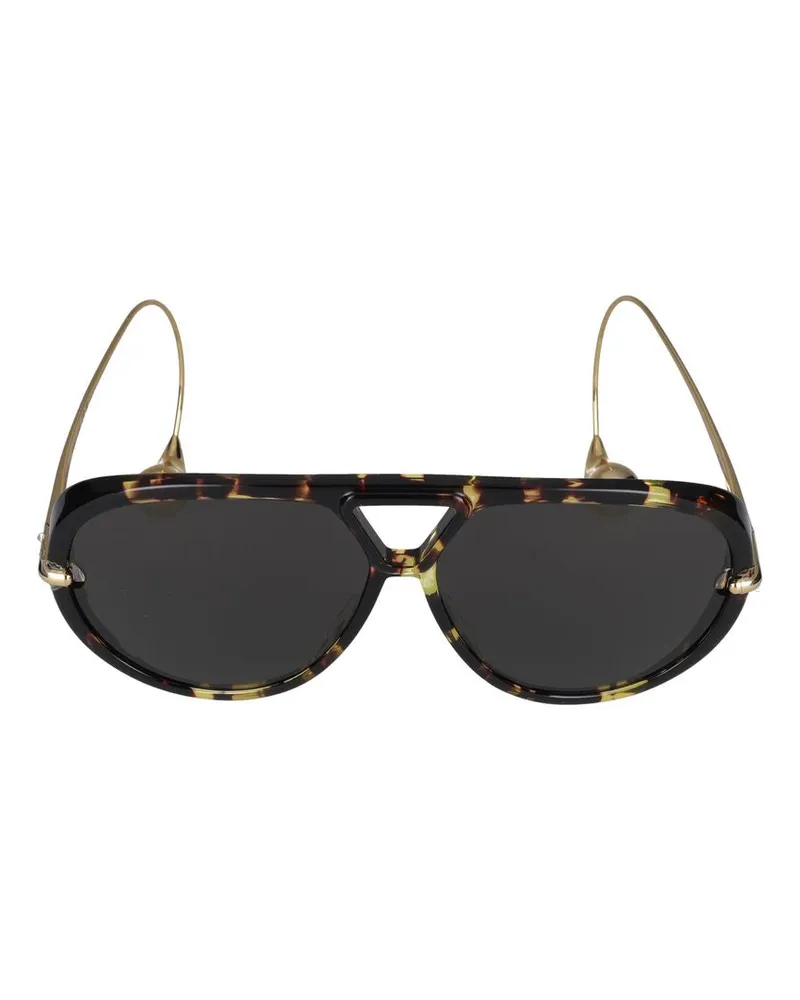Bottega Veneta Sonnenbrille  Bv1273 S 005 Havanna Gold Grau /12/180 005