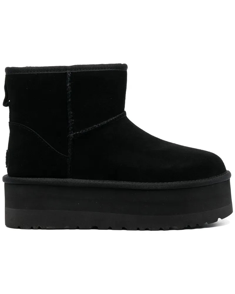 UGG Classic Mini Platform Stiefel Black