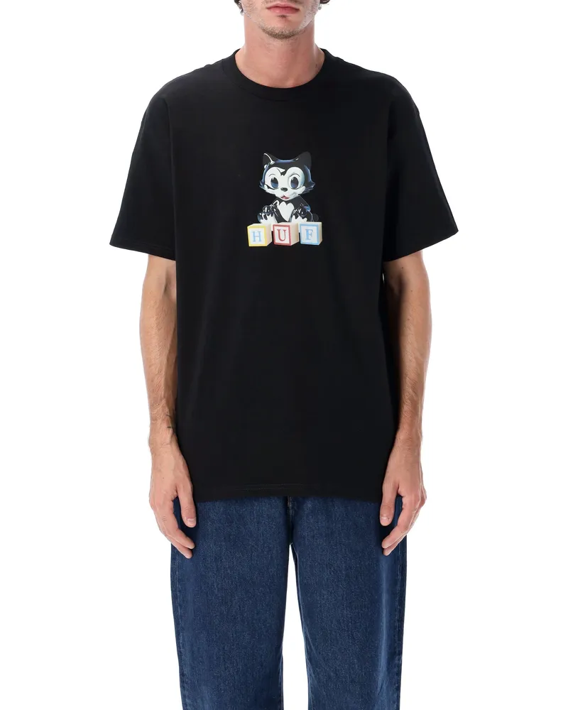 HUF T -Shirts und Polos schwarz Black
