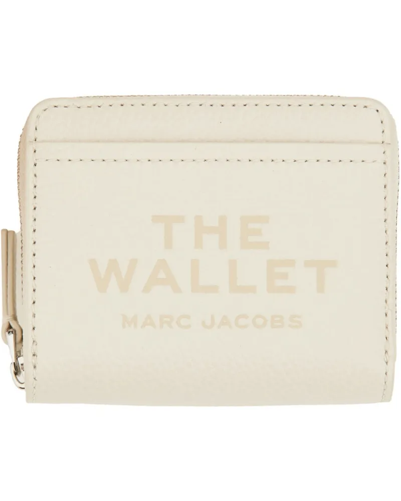 Marc Jacobs der kompakte" Mini -Brieftasche Ivory