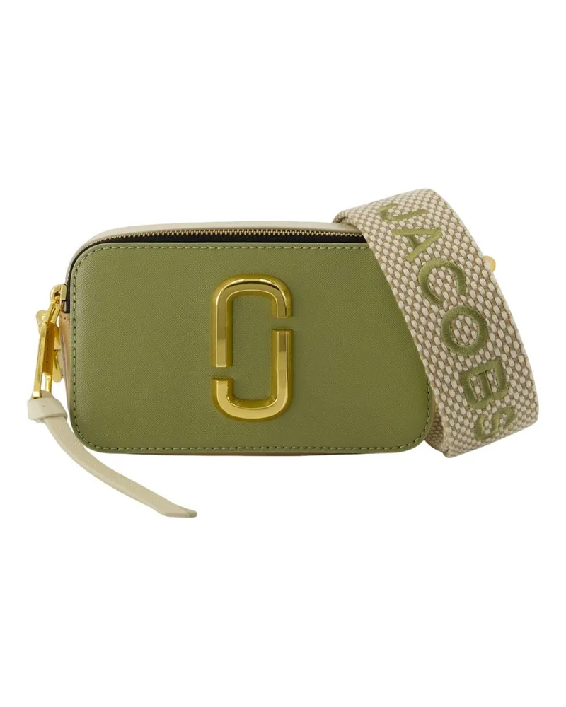 Marc Jacobs Der Snapshot Crossbody  Ledergrün Grün