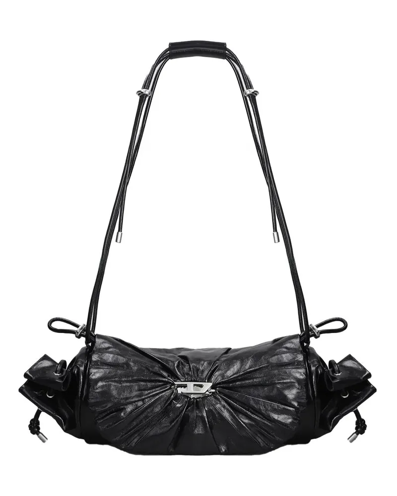 Diesel Scrunch D" Umhängetasche Black