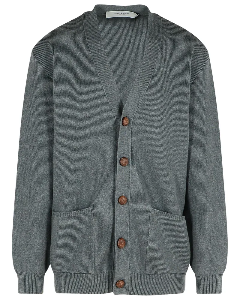 Golden Goose Cotton Cardigan Grey