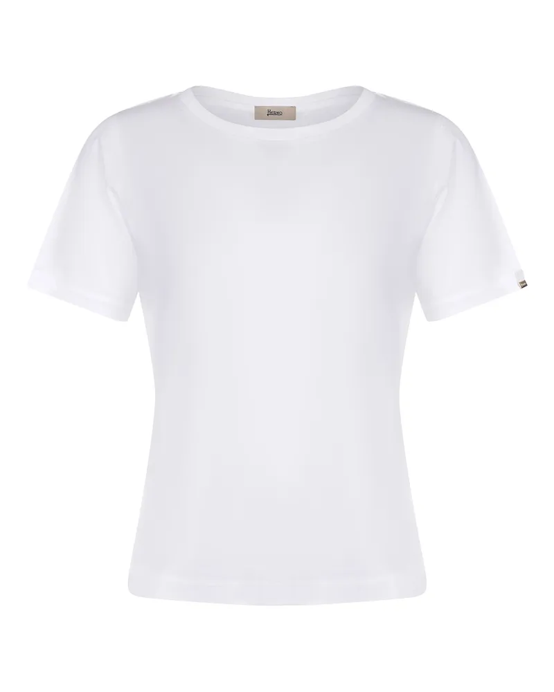 Herno T -Shirt aus Baumwolle White