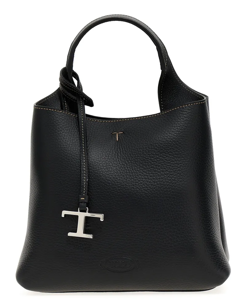 TOD'S Tod 's "T zeitlose" Handtasche Schwarz