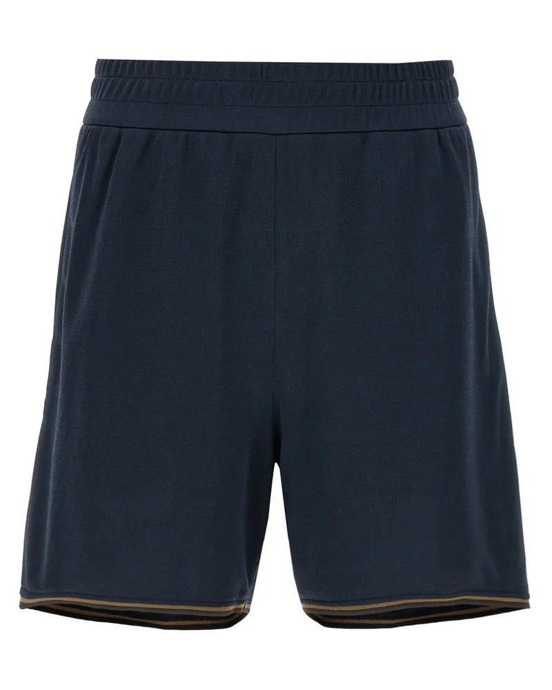 Fendi Bermuda Jacquard FF Blue