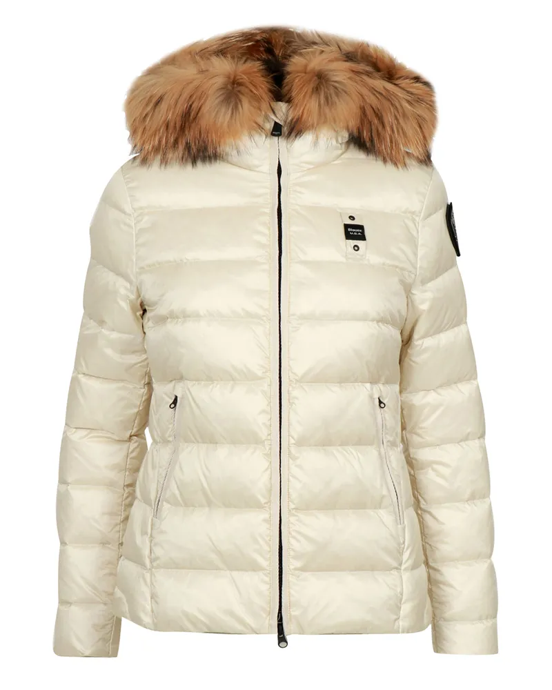 Blauer Mäntel Crema+tortora