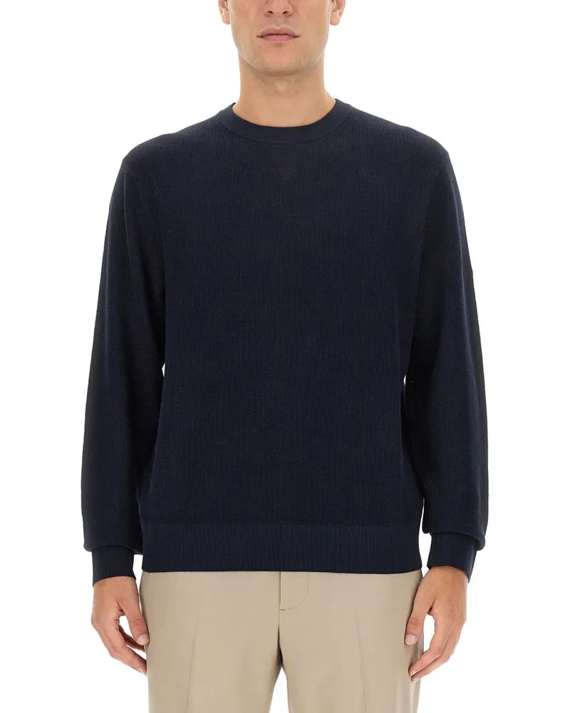 Theory Theorie Baumwolltrikot Blue