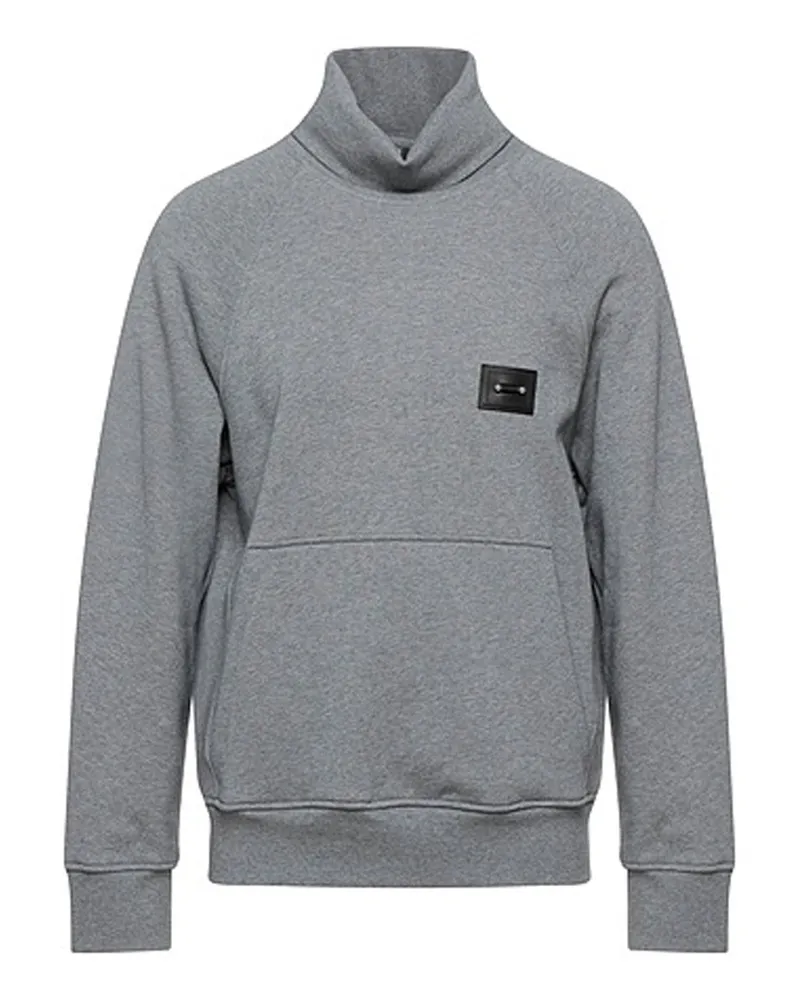 Neil Barrett Juwelenschildkragen -Sweatshirt Grau