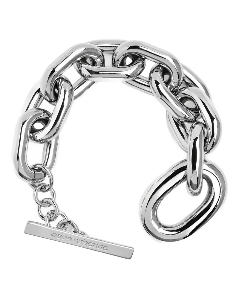 Paco Rabanne Xl Link -Brac -Armband Paco  Silber Metall Silber