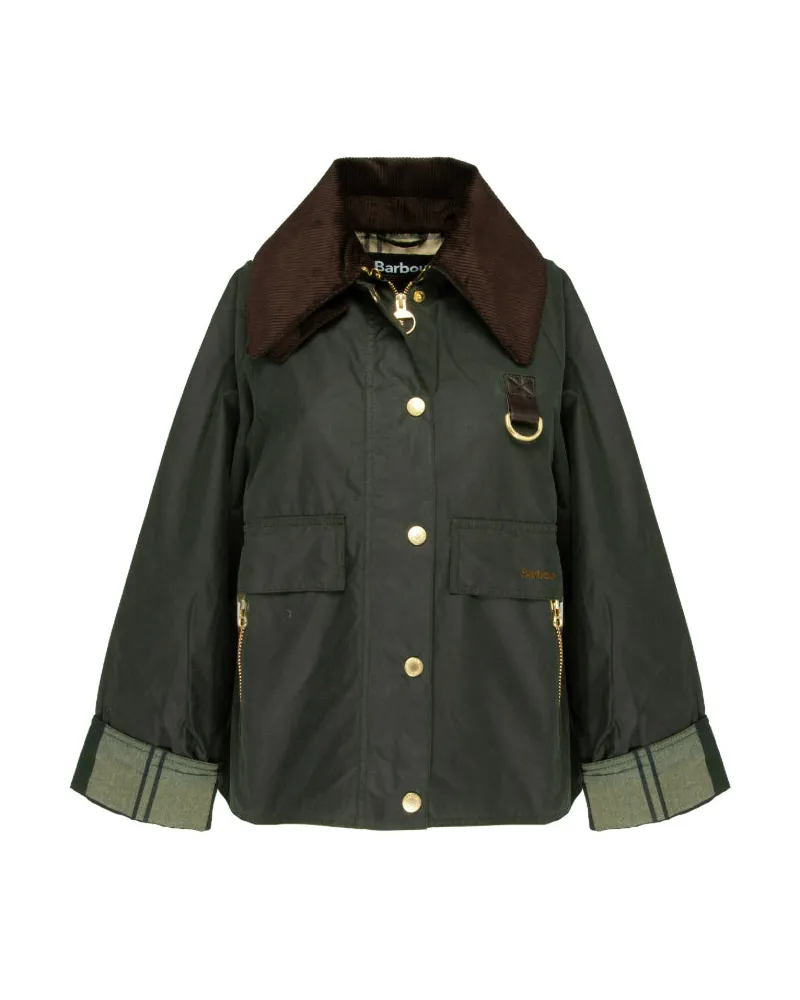 Barbour Catton Wachs Sage