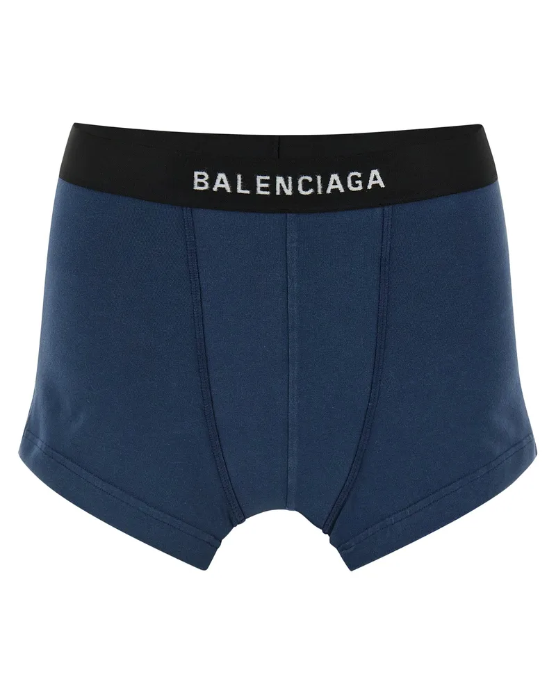 Balenciaga Rock „Cut Off Brief Blue