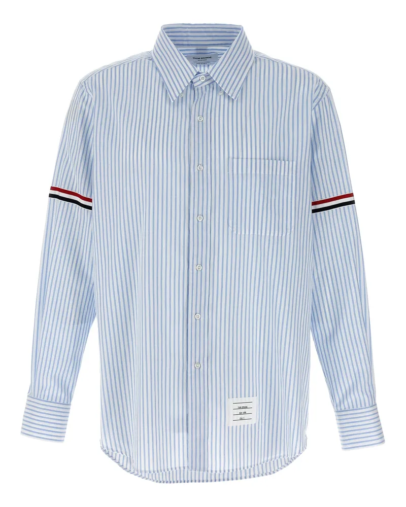 Thom Browne gestreiftes Hemd Light
