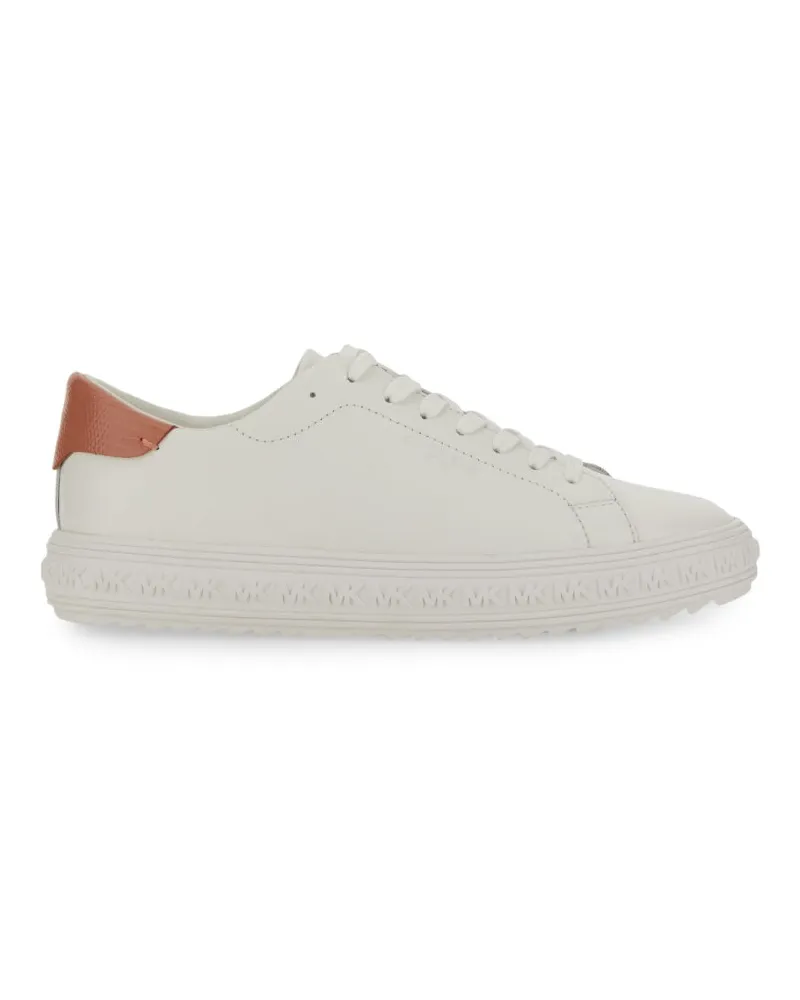 Michael Kors Michael von Michael Kors Leder Sneaker White