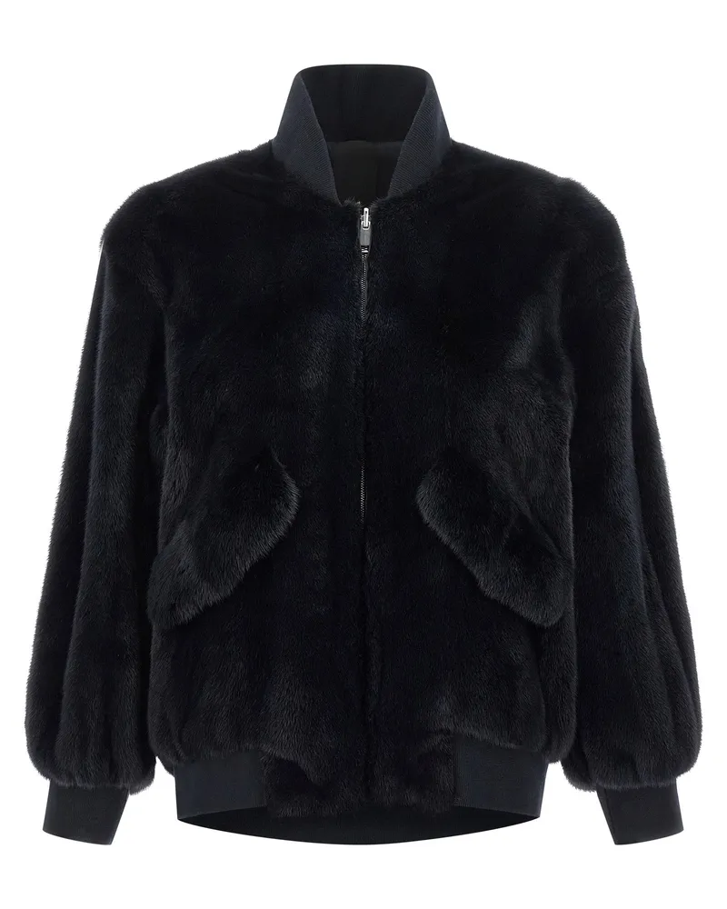 BLANCHA Bomber Fell Blue