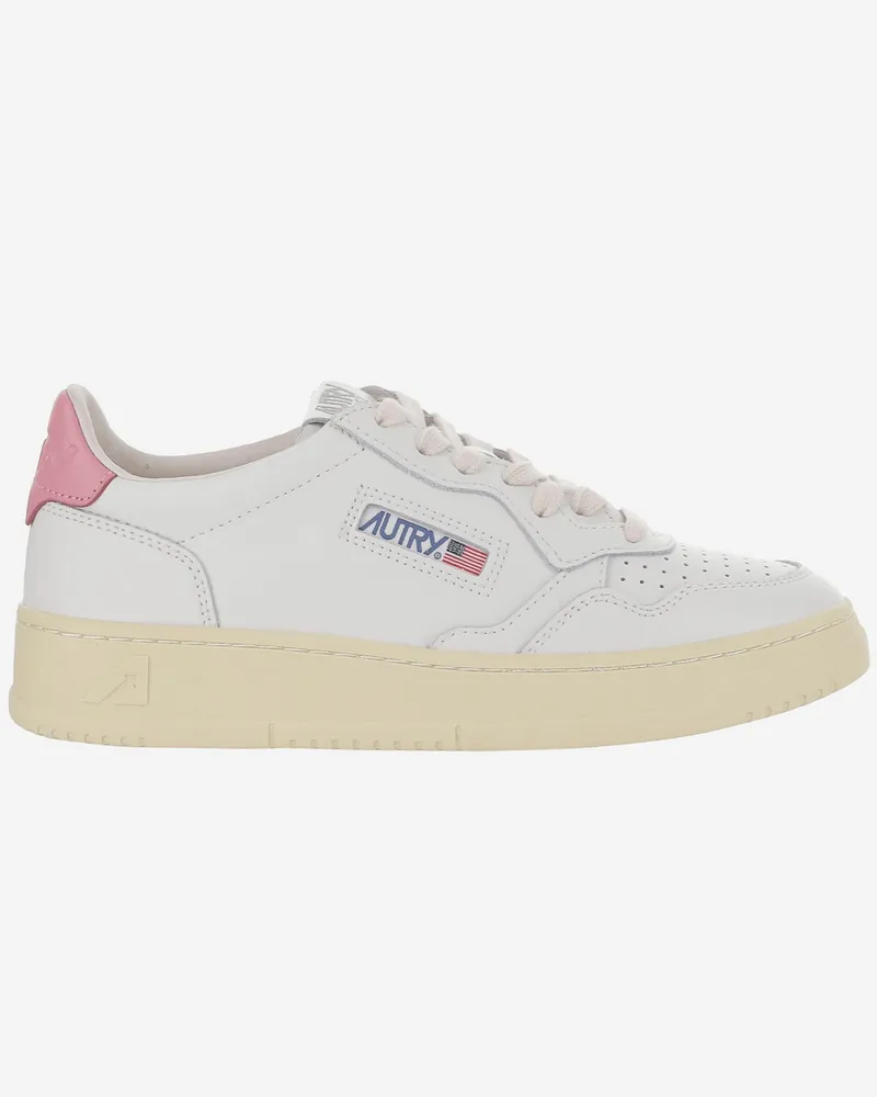AUTRY Low Medalist Leder -Sneaker Pink
