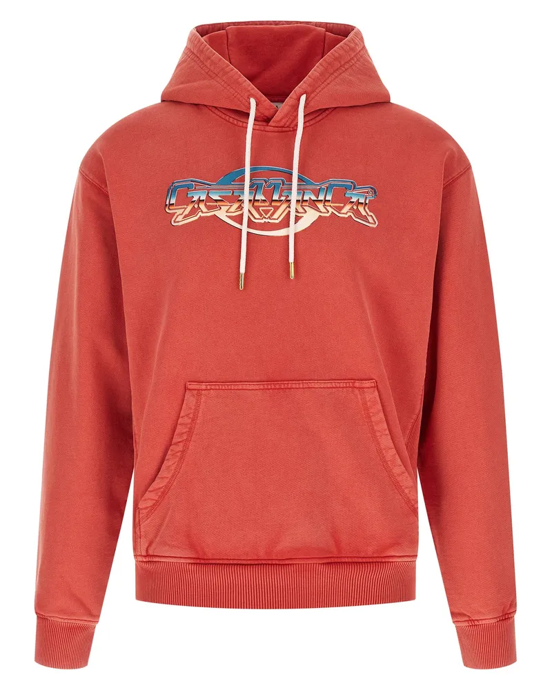 Casablanca Paris Chrome“ Kapuzenpullover Red