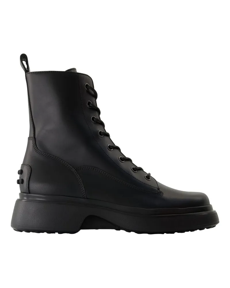 TOD'S GOMMA 74L -Knöchelstiefel Tod 's Lederschwarz Black