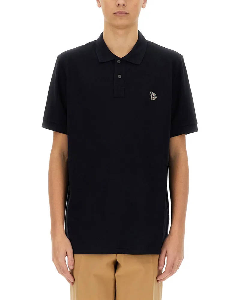 Paul Smith PS von Paul Smith reguläres Polo -Shirt Blue