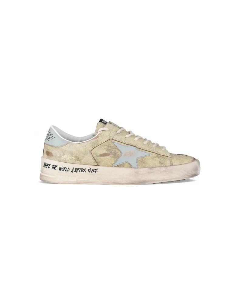 Golden Goose Deluxe Marke Stardan Sneakers Nude