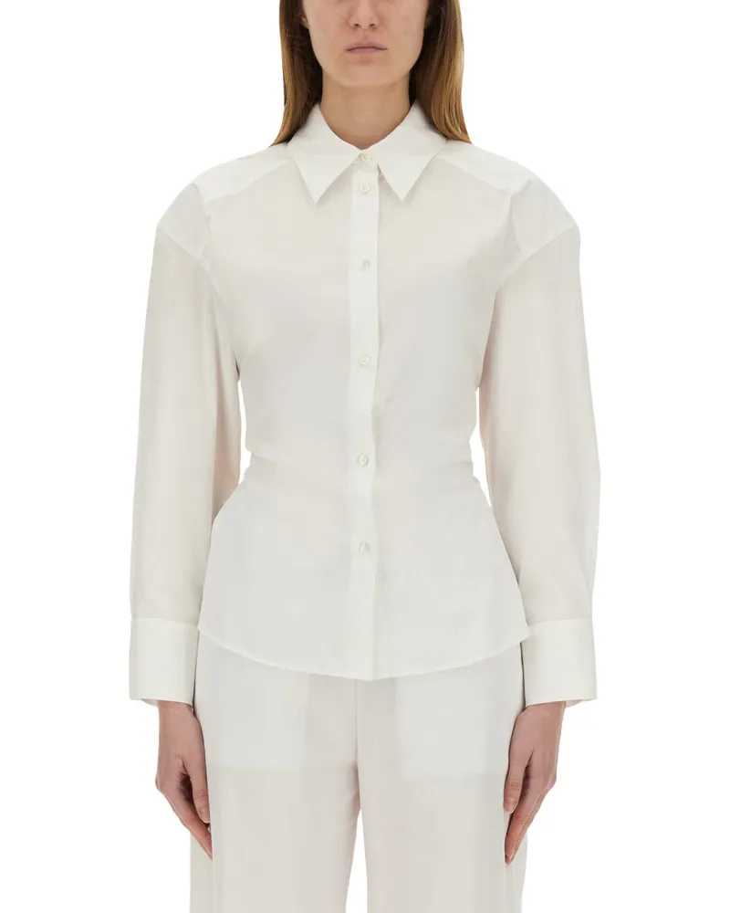 Moschino Moschino -Jeans -Baumwollhemd White