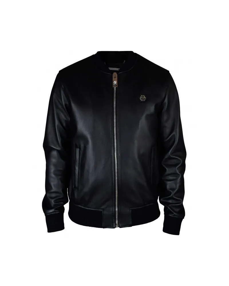 Philipp Plein Bomberjacke Black