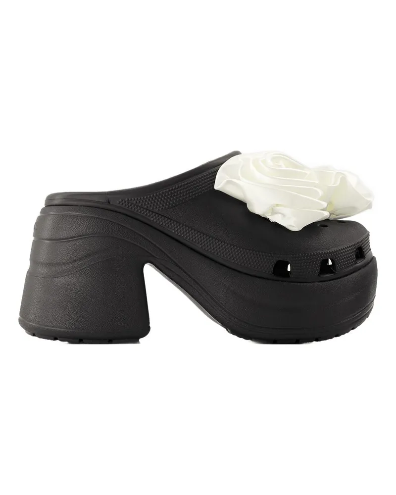 Crocs Sirene Rosette Sandalen  Synthetic Schwarz Black