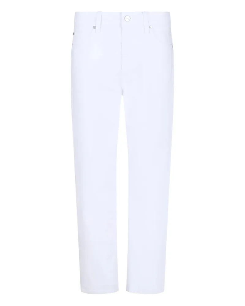 Calvin Klein Slim Knöchel Jeans White