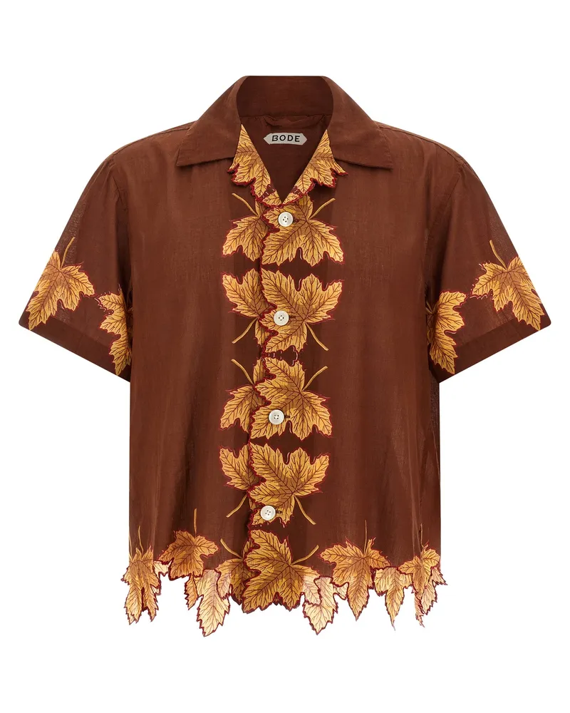 BODE Harvest Floor' Hemd Brown