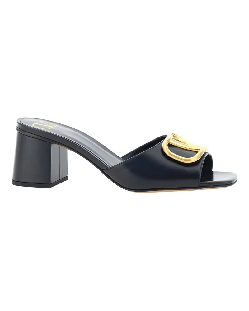 Valentino Garavani Valentino Garavani Vlogo Ledersandalen Black