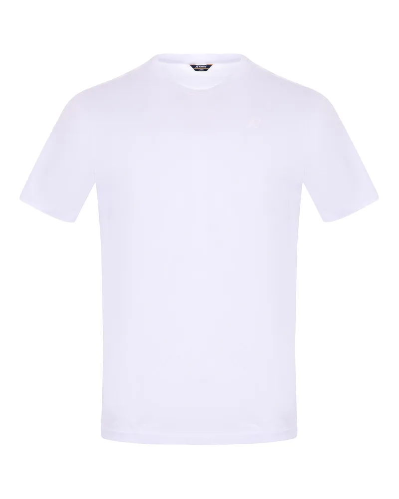 K-Way K Way Cotton T -Shirt White