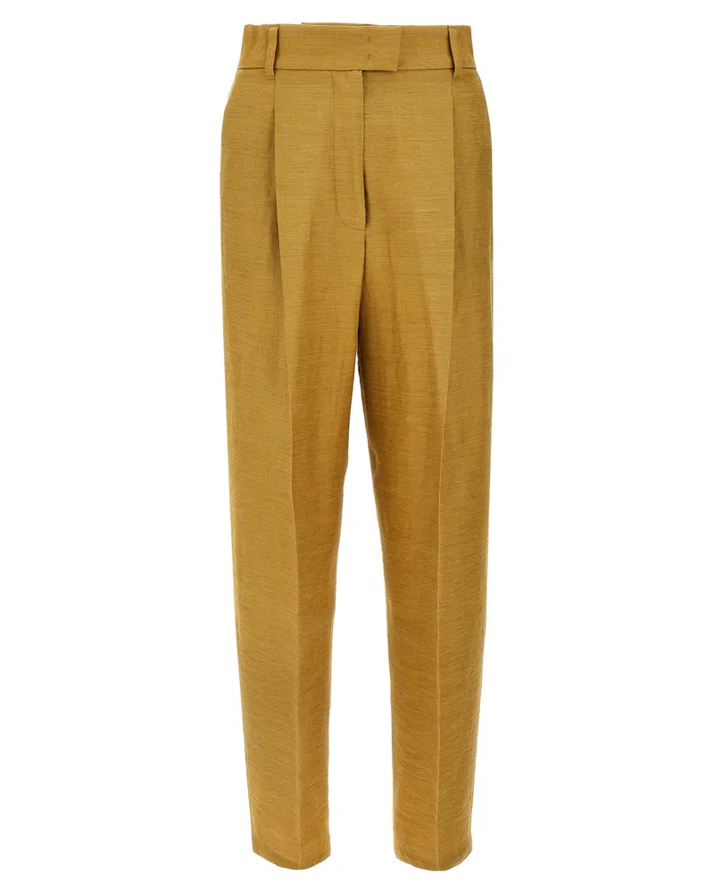 Max Mara Efedra' Hosen Gold