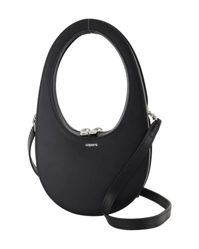 COPERNI Mini Swipe Bag  Leder schwarz Schwarz
