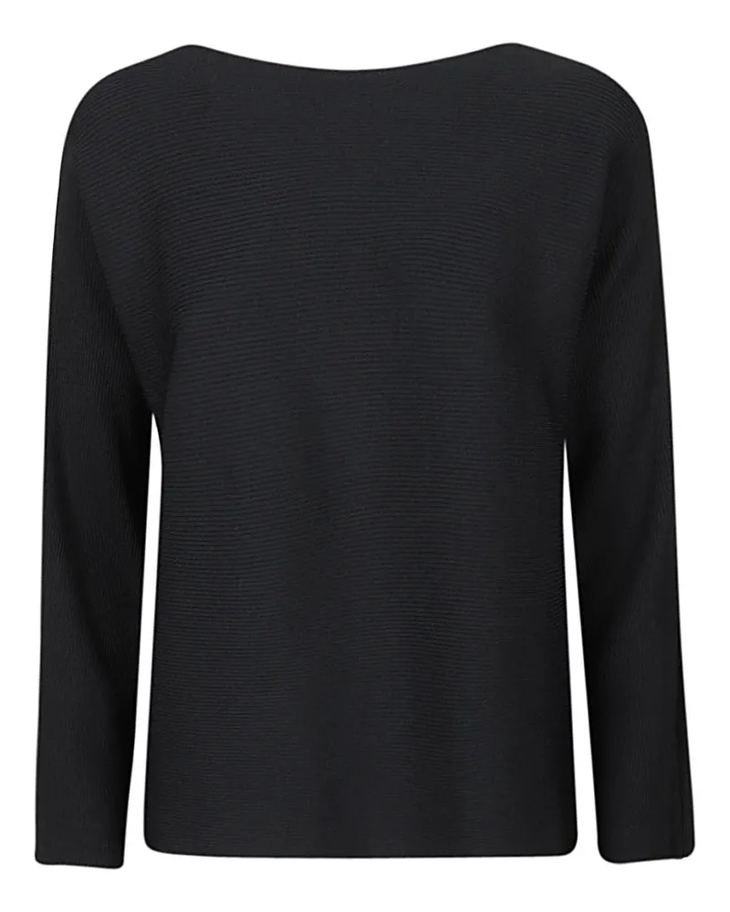 Liviana Conti Ripped Viskose Pullover Blue