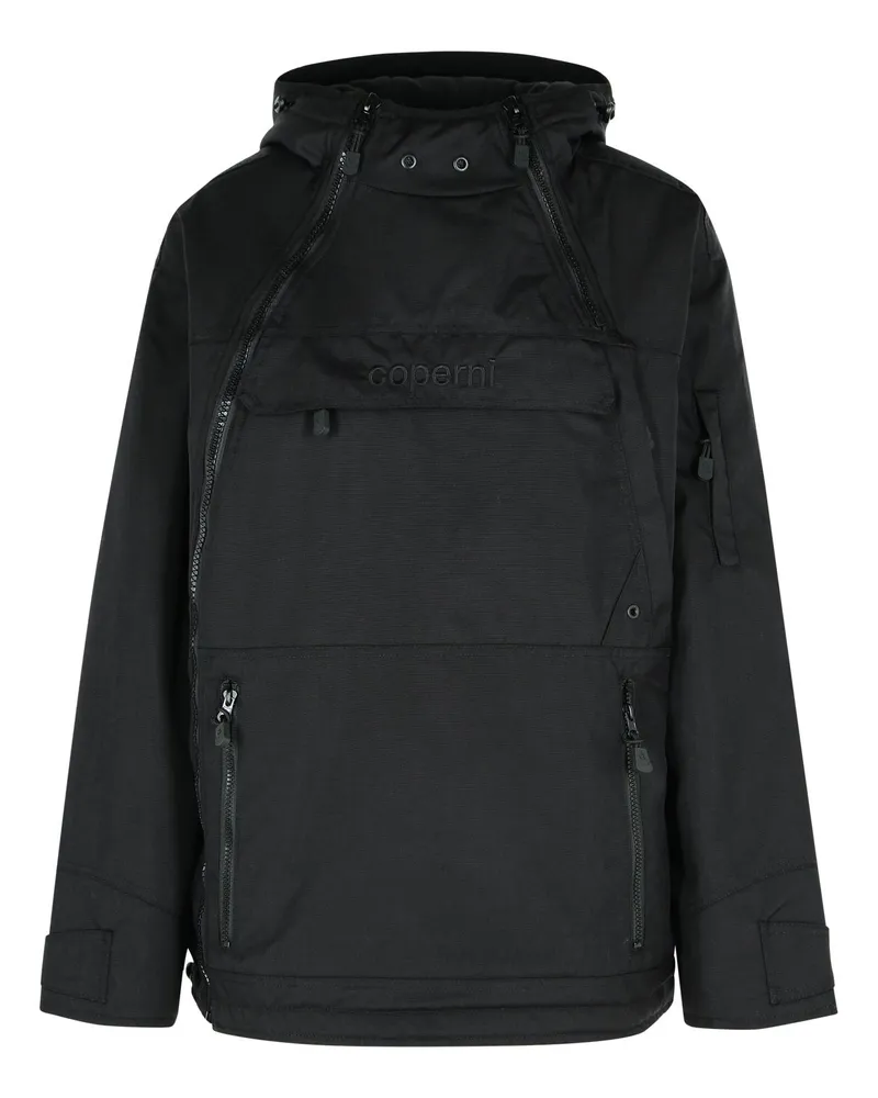 COPERNI asymmetrische' schwarze Polyamidjacke Black
