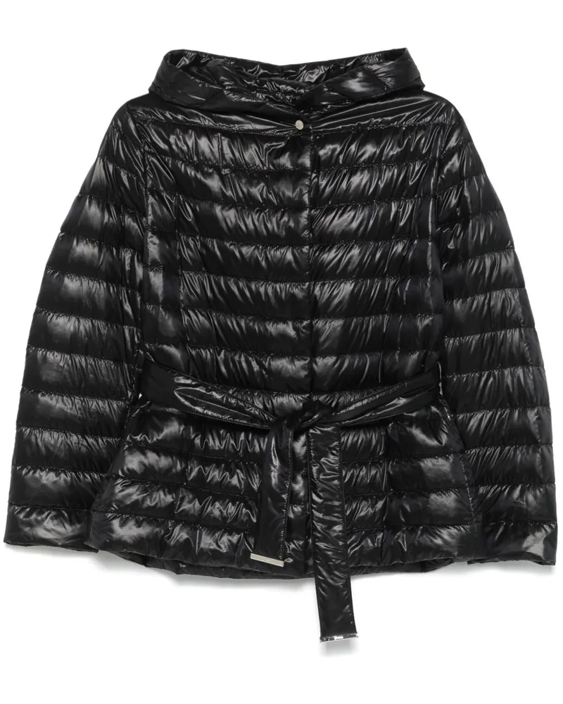 Herno Nylon Short Down Jacke Black