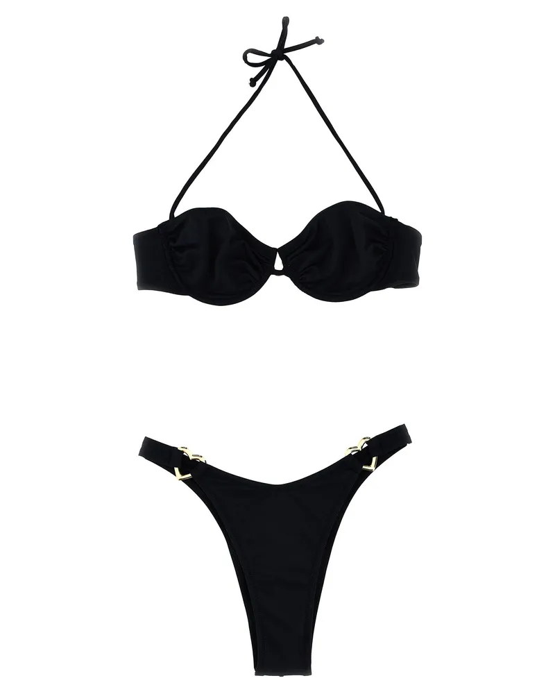 ROTATE Birger Christensen Drehen Sie Birger Christensen Bikini drehen Birger Christensen x Reina Olga Black