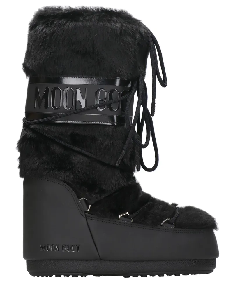 Moon Boot Stiefel Schwarz Black