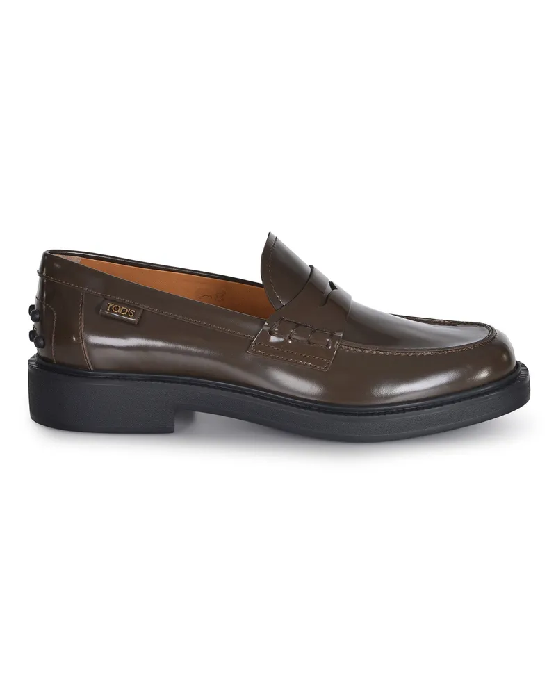 TOD'S Tod 's Slebringe aus Kalbskin Brown
